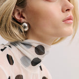Domed Earring (7789281083473)