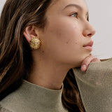 Diamante dome clip on earring (7651393241169)