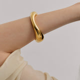 Sculpt Bangle Cuff (7648018890833)