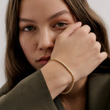 Round Diamonte Clasp Bracelet (7601178574929)