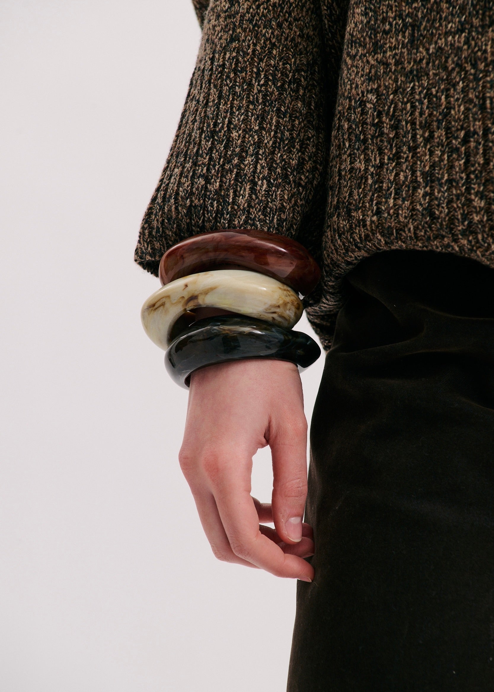 Contour Bangle Stack (7789281476689)