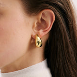 Thick Droplet Earring (7855724167249)