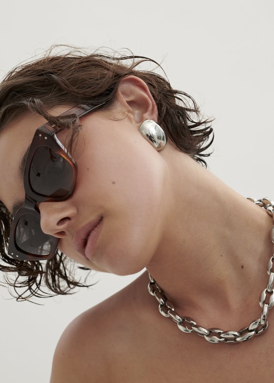 Funhouse Mirror Earring (7147173118033)