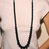 Onyx Beaded Necklace