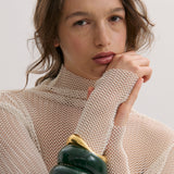 The Make a Statement Bangle Green (7806158012497)