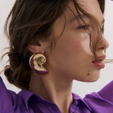 The Bea Shell Earring (7692880445521)