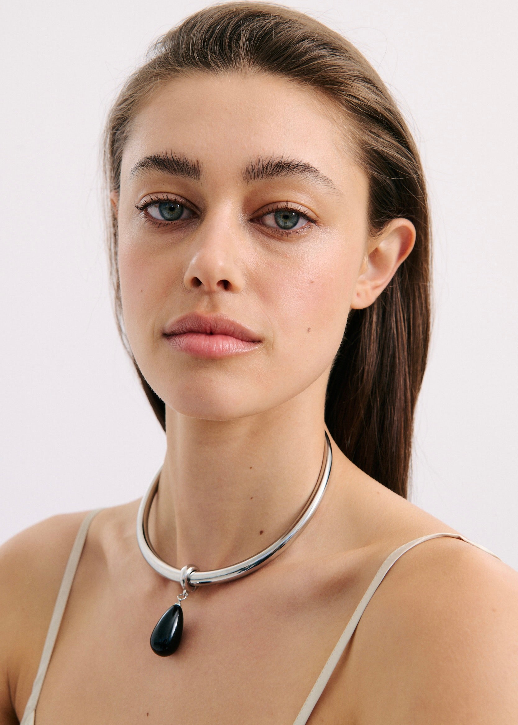 Slide On Droplet Necklace (7855724331089)