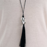 Pearl Net Necklace (7855724265553) (15553153990737)