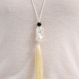 Pearl Net Necklace (7855724265553)