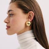 Domed Earring (7789281083473)