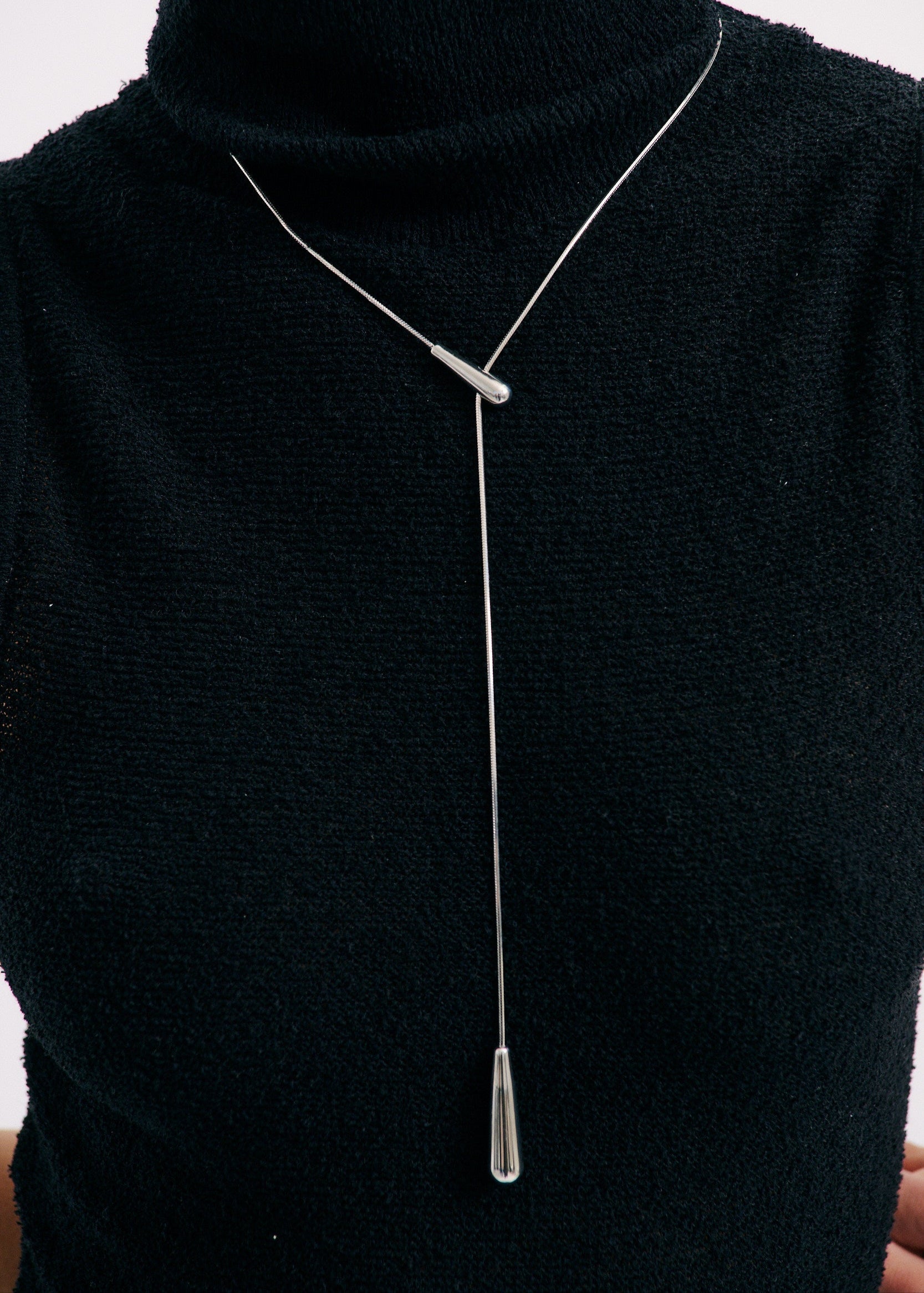 Drop Chain Necklace (7689539158097)