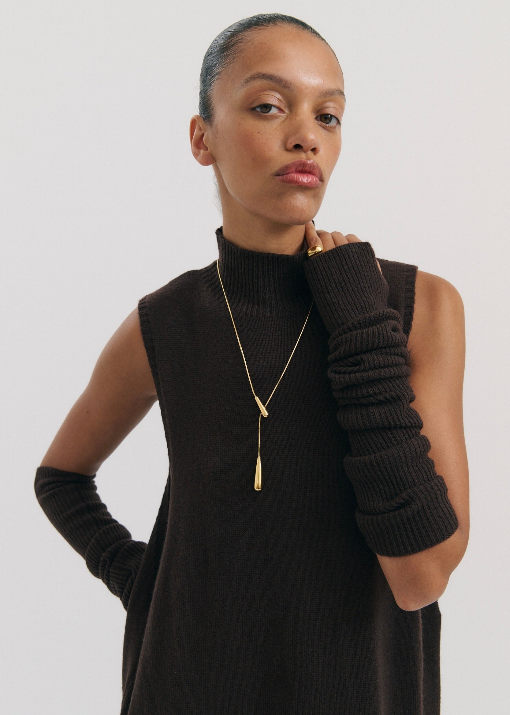 Drop Chain Necklace (7689539158097)