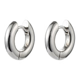 Smooth Rounded Huggie (7080033550417)