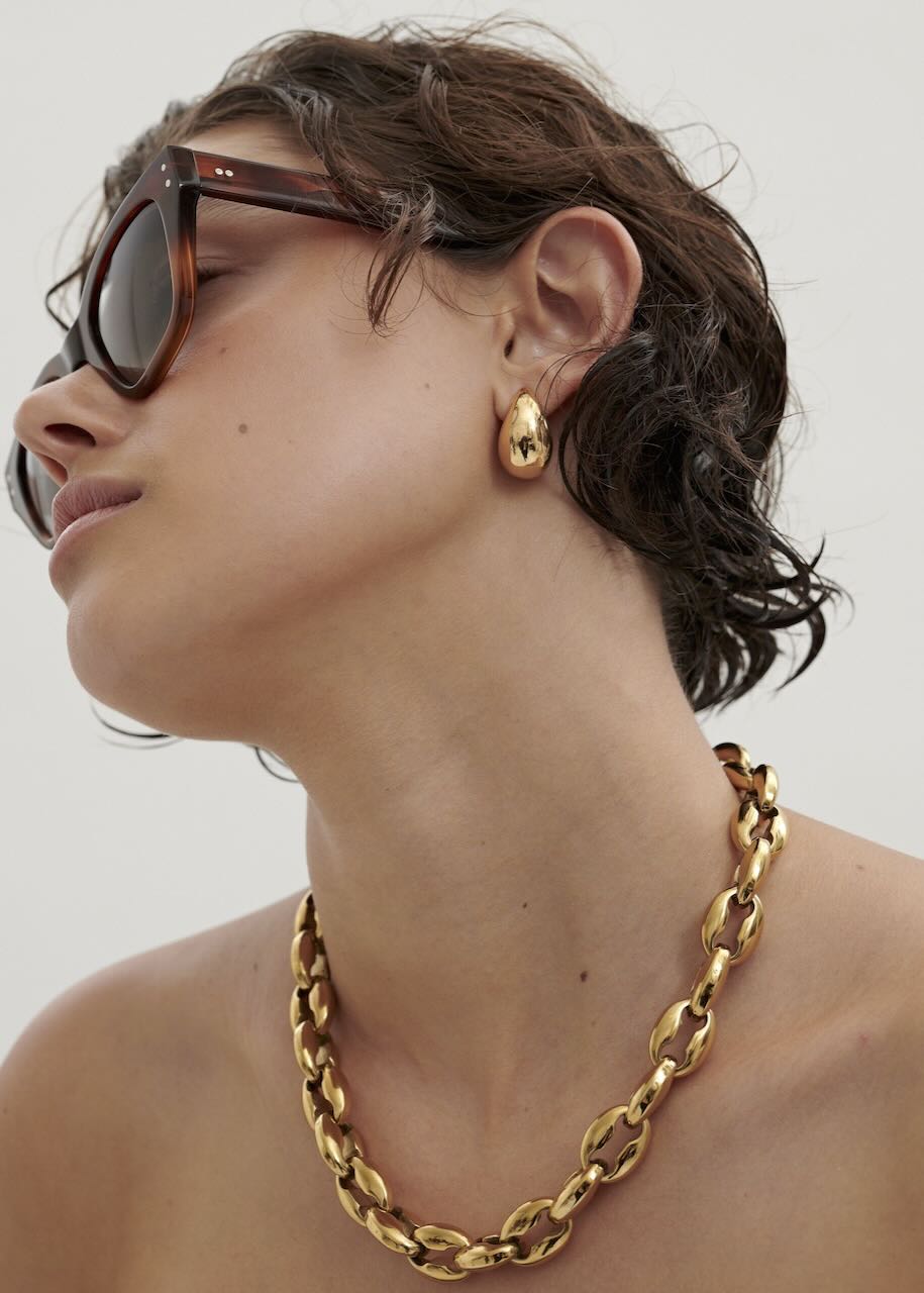 Coffee Bean Dream Necklace (7091417546833)