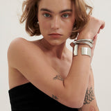 Asymmetrical Cuff Bracelet (7078710018129)