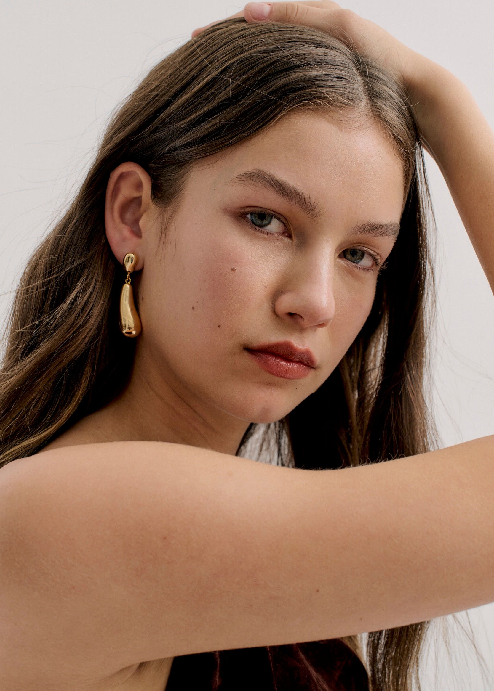 Double Drop Earring (7641542295633)