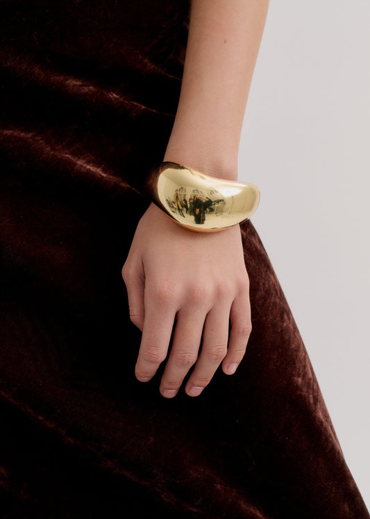 Melted Cuff Bangle (7464538046545)