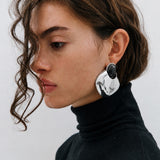 PRE ORDER: Ola Earring - Rhodium Silver
