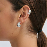 Tube Sterling Silver Ear Cuff