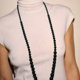 Onyx Beaded Necklace