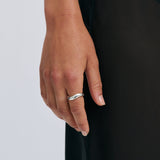 Twist Sterling Silver Ring