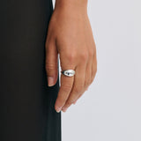 Mini Dome Sterling Silver Ring