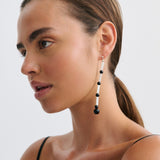 Freeform Beaded Earring