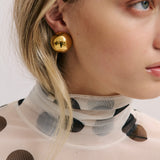 Domed Earring (7789281083473)