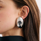 Ovale Earring (15551297192017)