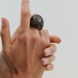 PRE ORDER: Bold Resin Ring - Chocolate