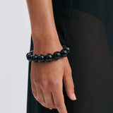 Jet Beaded Bracelet