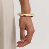 Thin Warped Bangle (7614556995665)