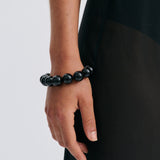 Jet Beaded Bracelet