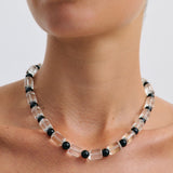 Contrast Beaded Necklace