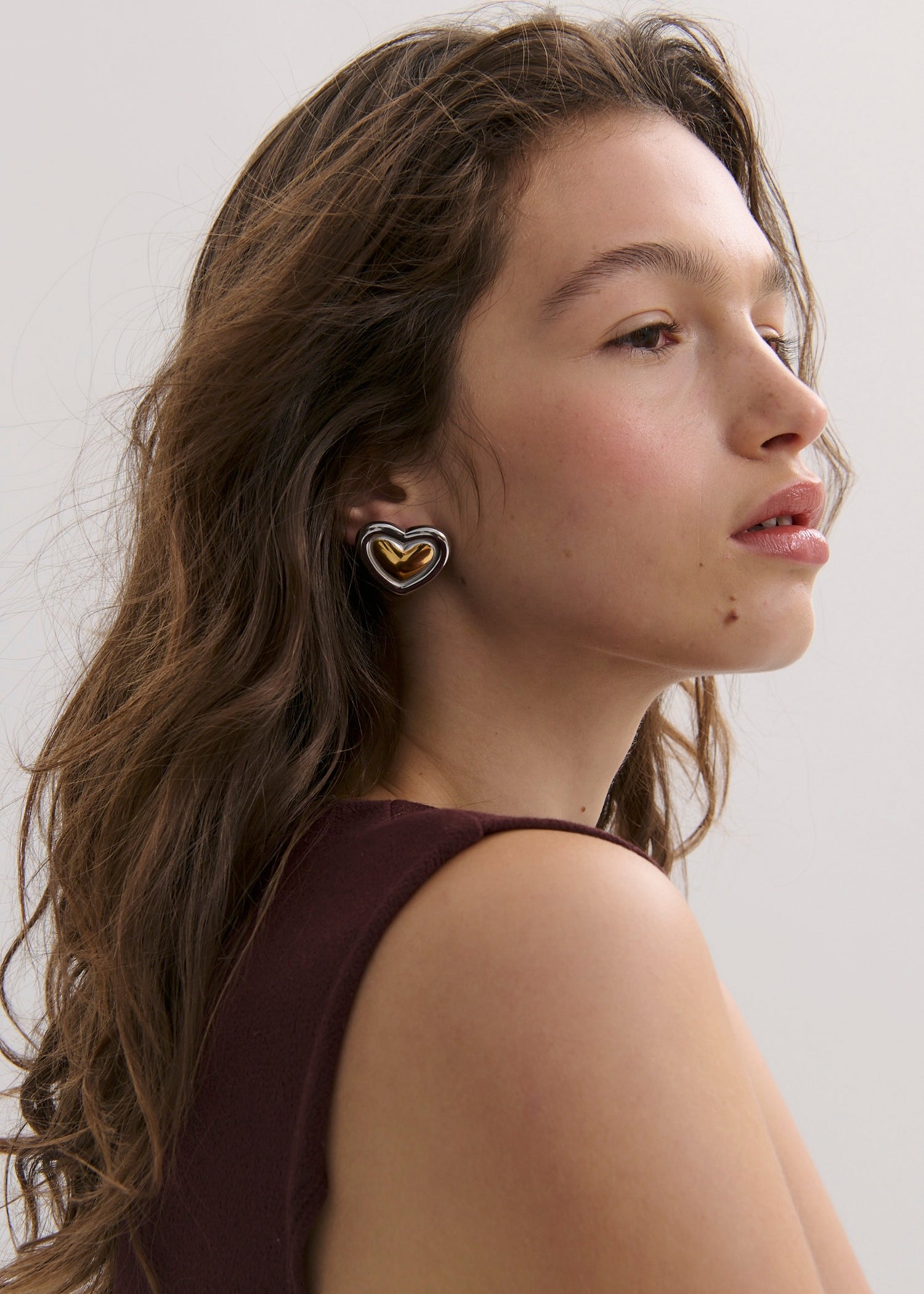 The Amore Heart Earrings (7692929368145)