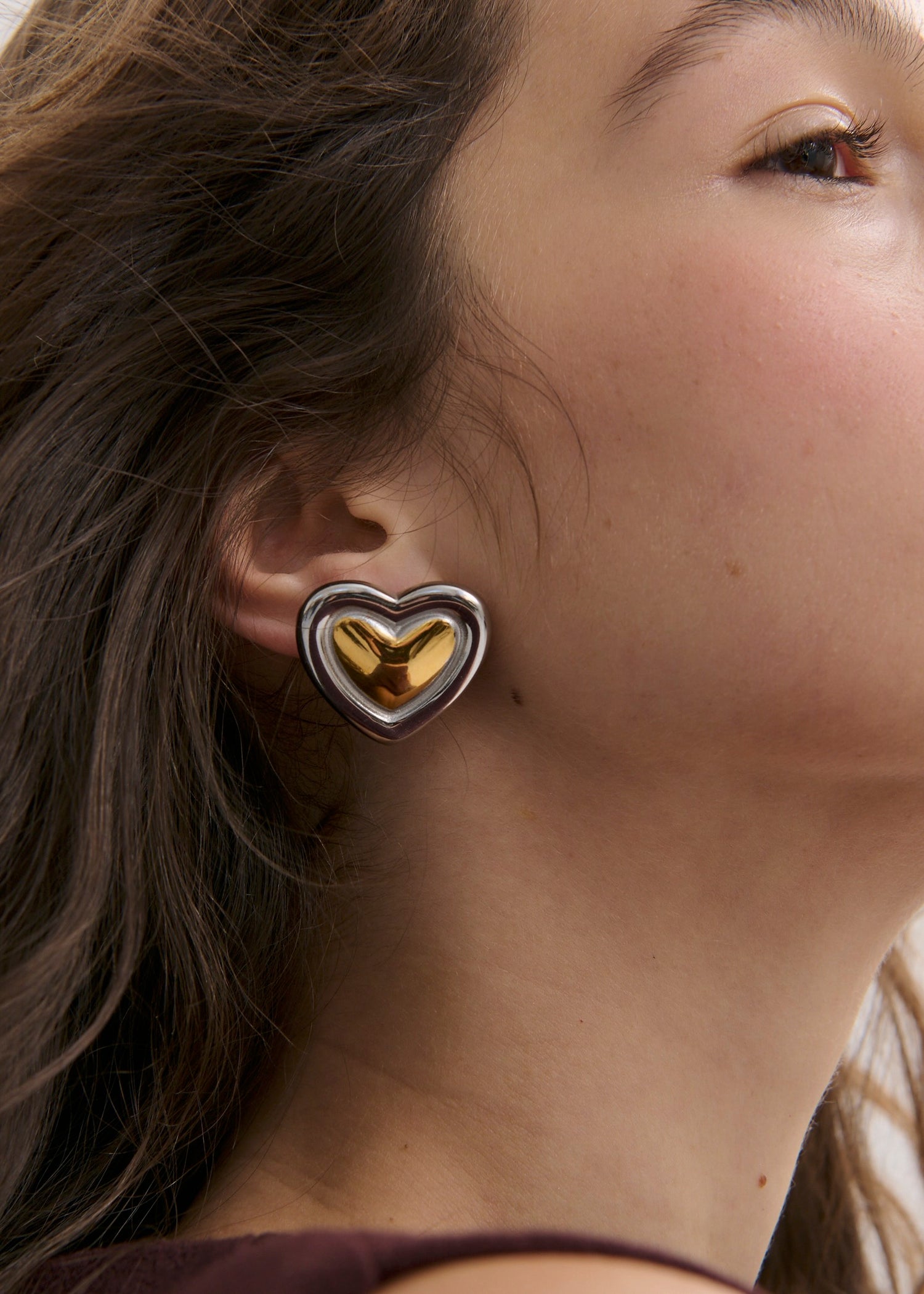 The Amore Heart Earrings (7692929368145)