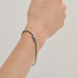 Round Diamonte Clasp Bracelet (7601178574929)