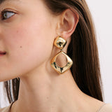 Carved Earring (7855724134481)