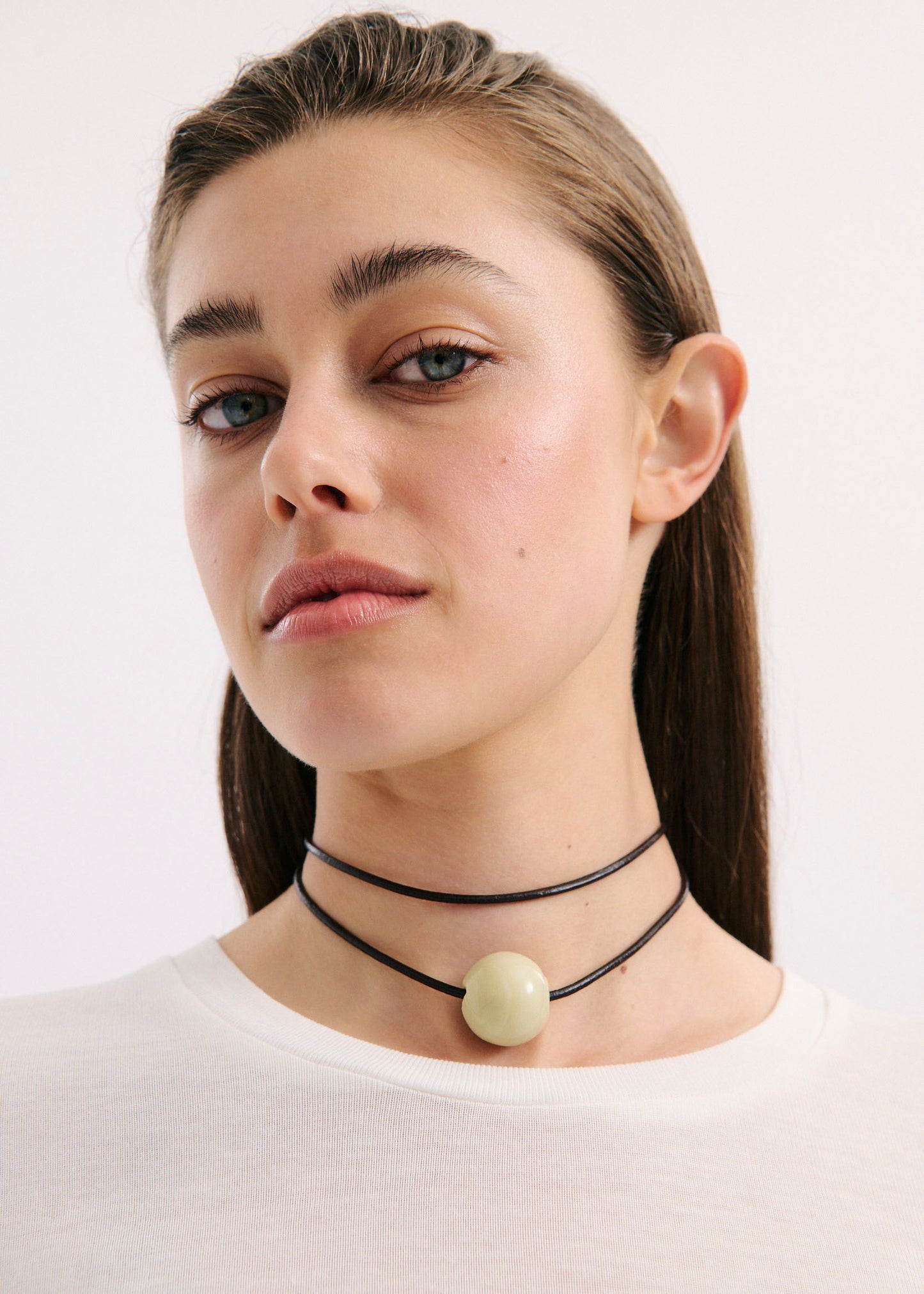 Solo Bead Necklace (7855724920913)
