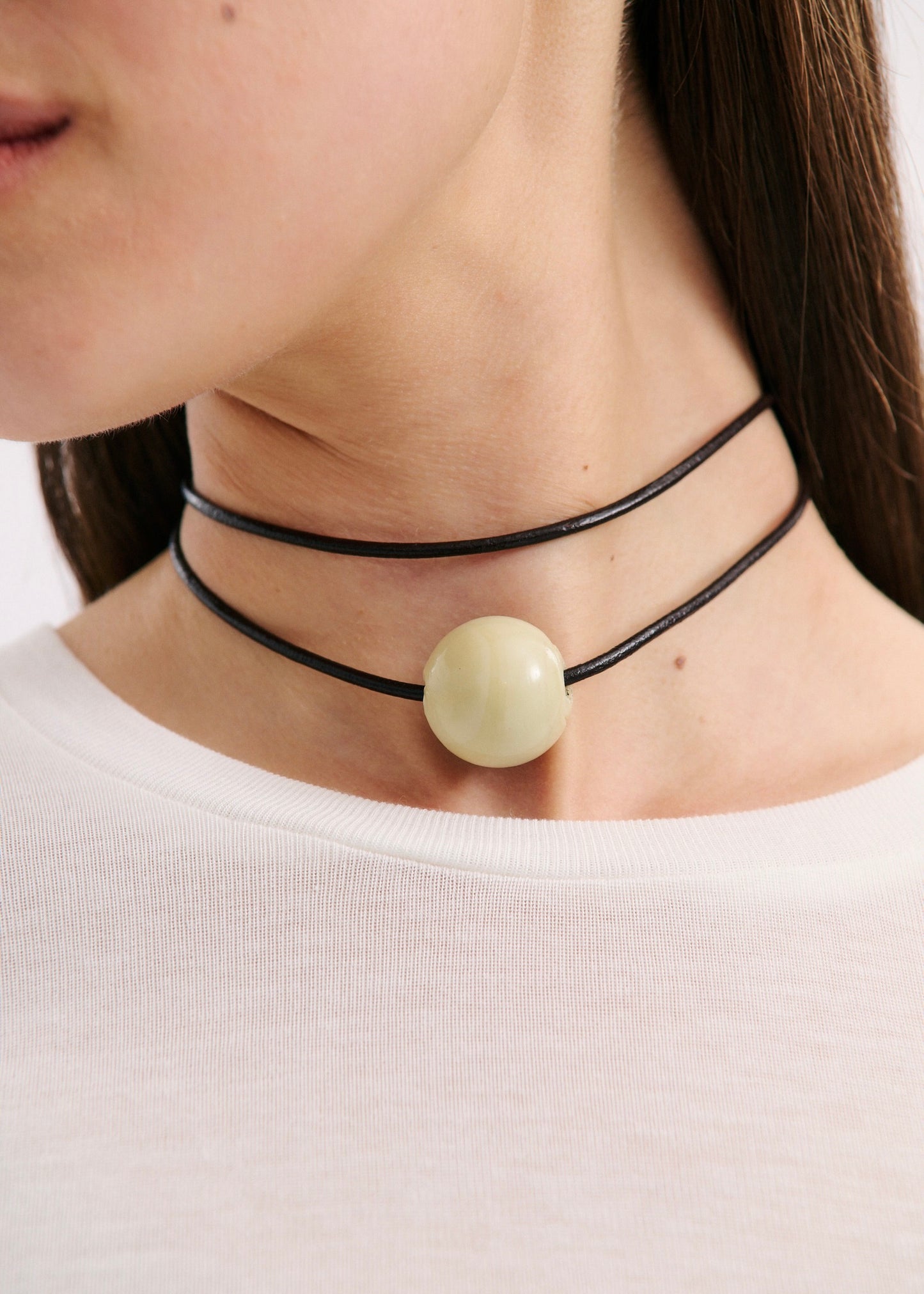 Solo Bead Necklace (7855724920913)