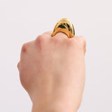 Ovale Ring - Gold