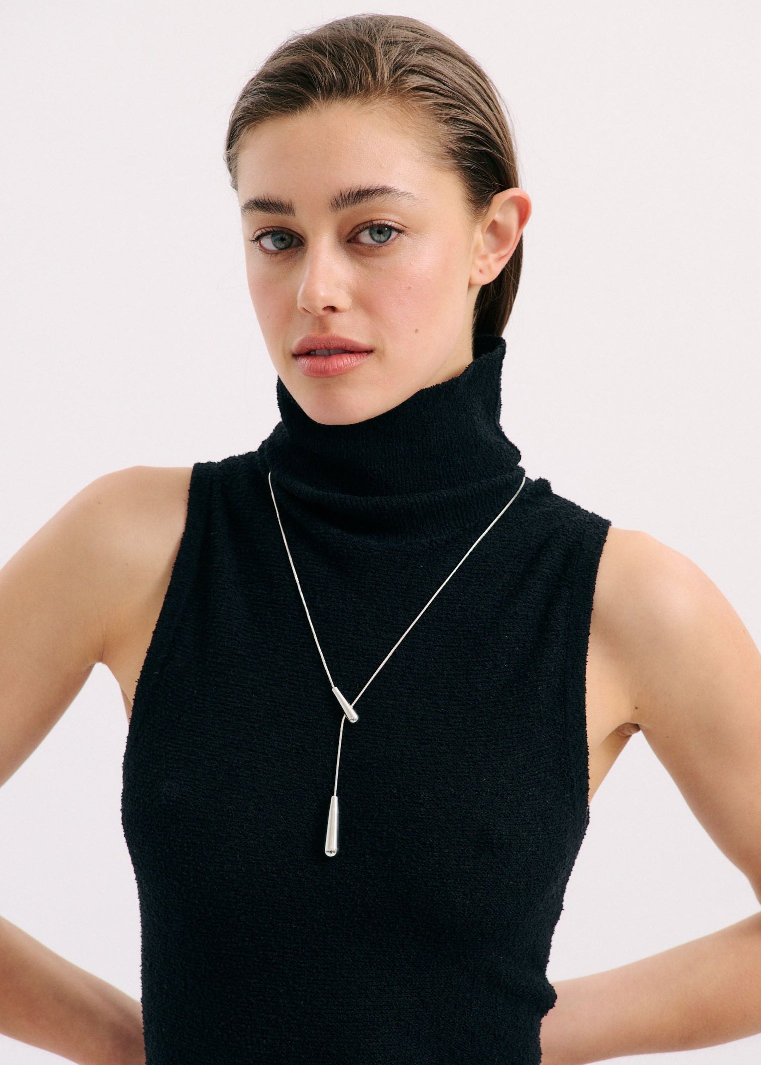 Drop Chain Necklace (7689539158097)
