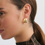 Dual Bar Earring - Gold