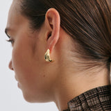 Dual Bar Earring - Gold