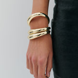 Smooth Operator Bangle Stack - Gold