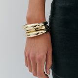 Smooth Operator Bangle Stack - Gold
