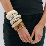 The Everything Bangle Stack - Rhodium Silver