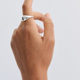 Mini Dome Sterling Silver Ring