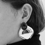 PRE ORDER: Ola Earring - Rhodium Silver