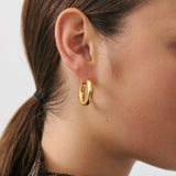 Classic Thick Hoop - Gold